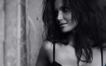 brunettes black and white padma lakshmi faces 1280x800 wallpaper 